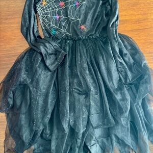 IKALI Black Girls Spider Tutu Dress Kids